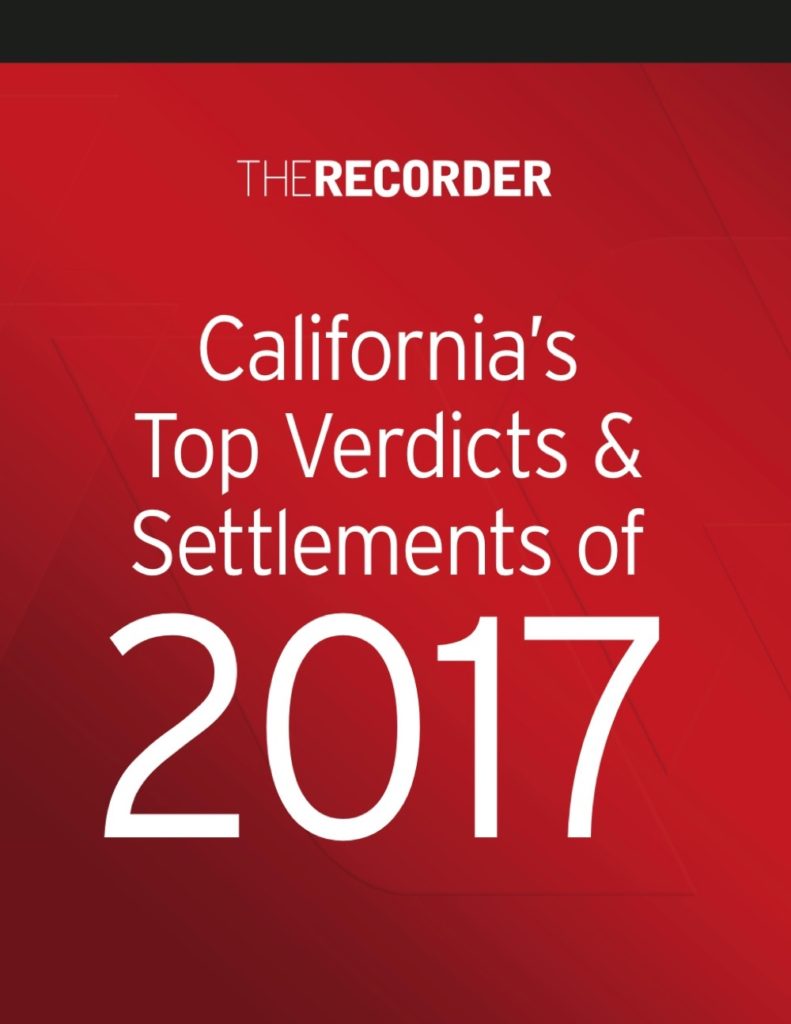 California's Top 20 Verdicts