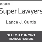 Lance Curtis Super Lawyer 2021